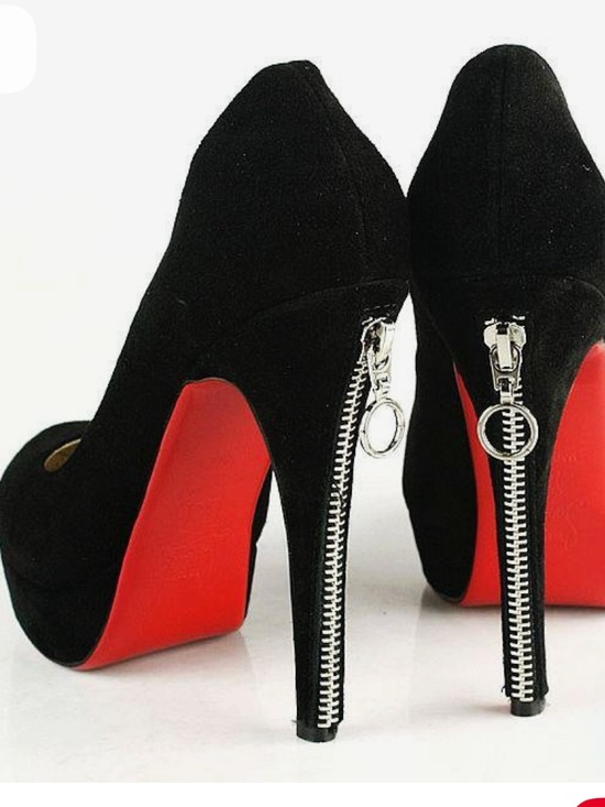 Christian Louboutin Shoes - Christian Louboutin zipper pump heels